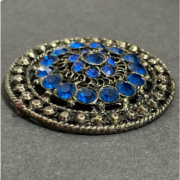 Vintage Rhinestone Pin - Picture 1 of 10